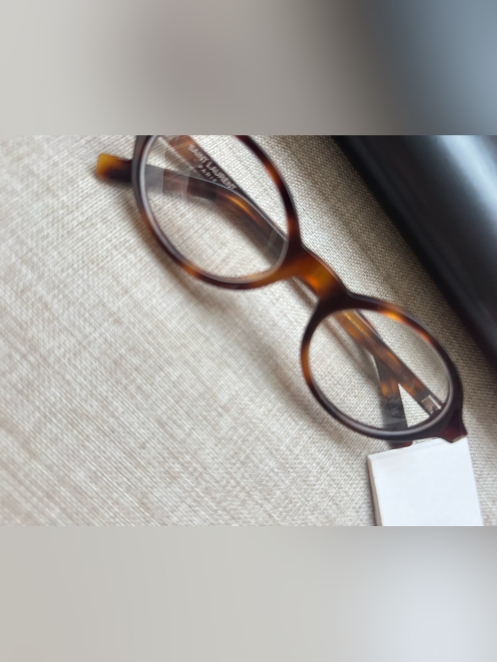 Saint Laurent Brown Jeanne oval frame - Picture 4 of 7